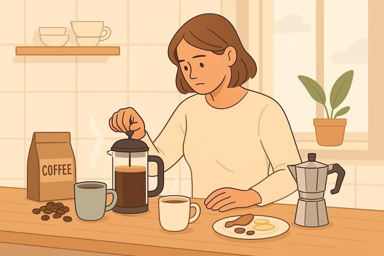 طرز تهیه قهوه در خانه