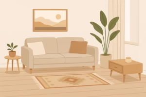 چگونه با مینیمالیسم فضای خانه‌مان را آرام‌تر کنیم؟