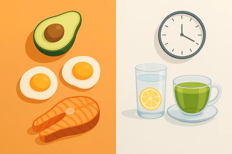 رژیم کتوژنیک و فستینگ: راهنمای جامع ترکیب کتو و روزه‌داری متناوب برای لاغری و سلامتی